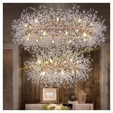 Wellmet Firework Chandelier 2 Tier 38"