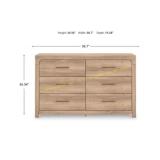 Ashley Kinlanni 6 draw dresser Arcadia