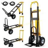 3-in-1 Hand Truck Dolly (10" Wheels)