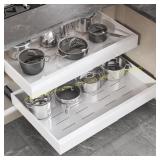 Seinloes 2 Pack Pull Out Cabinet Organizer