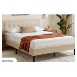 Mornington Full Upholstered Bed Frame only