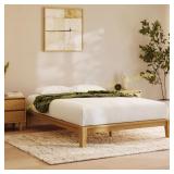 Nectar Bamboo Platform Bed CA King, 12"