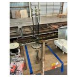 Fire place set, scale, ax