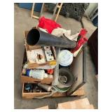 Coolers, leaf blower, hardware, tools
