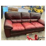 Red sofa