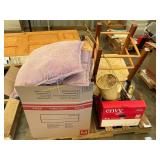 Chair, pillow, clothing, hardware