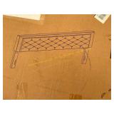 Resident queen upholstered headboard