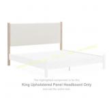 Cadmori King Upholstered Panel Headboard