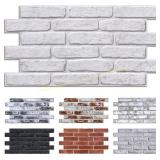 Commomy Faux Brick 3D Panels, Peel & Stick