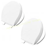 A nsffer Round Soft-Close Toilet Seat 2 Pack