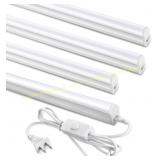 (4 Pack) 4FT T5 LED Shop Light, 6500K