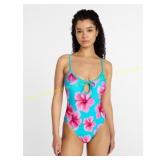 No Boundaries Scoop Neck Swimsuit with Keyhole