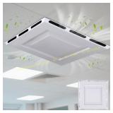 CroBlissful 24x24 Ceiling Vent Deflector 4-Way