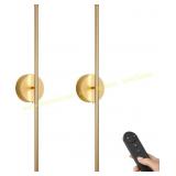 KARTOOSH Battery-Operated Wall Sconces 2-Pack