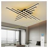 JAYMP 45.7" Black Sputnik Ceiling Light