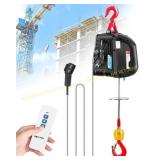 NEWTRY 3-in-1 Electric Hoist Winch 440lb lift