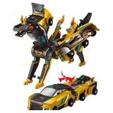 Magnetic Dino Car Toy 2 in 1 Transform Dino