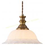 HDDFL White Glass Pendant Lights, 11.8"