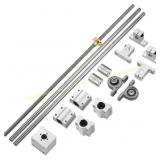 2Pcs 8x800mm Linear Rods & 8mm Lead Screw Set