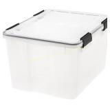 IRIS 46-Qt WeatherPro Storage Box with Lid