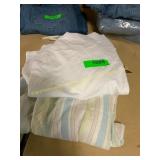 XS Pastel pants and S White top