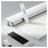 No-Drill Motorized Blinds White 36x72