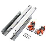 6 Pair 22" Undermount Slides, 100LB
