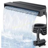 POPOSOAP Pond Waterfall Kit, 63W pump