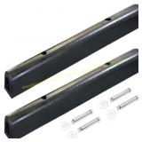 TonGass 2-Pack Black Dock Bumper 39"x3.9"