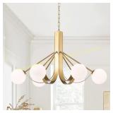 Gold Sputnik Light Fixture Chandelier