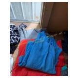 Sz unknown Blue & Orange Dresses & XL Sweatpants
