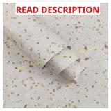 Boobest Glossy Granite Wallpaper Peel & Stick
