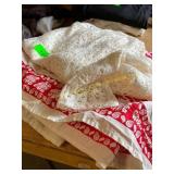 M White knit long sleeve & M maxi dress