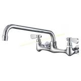 BWE Wall Mount Faucet 12" Swivel Spout