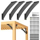 Q235-Steel Arc Pergola Bracket 2x4 (4Pack)