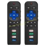 Roku TV Remote for TCL/Hisense/Onn/Insignia
