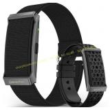 Smart Bracelet: Fitness Tracker, HRV, Black
