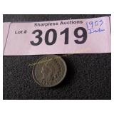 1904 Indian head penny