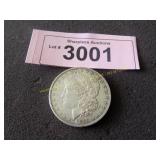 Uncirculated 1883 O Morgan silver dollar