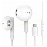 USB-C Headphones for iPhone/Samsung/Pixel