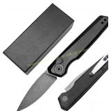 6.6" Folding Pocket Knife, D2 Steel Blade