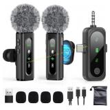 Wireless Lavalier Mic for iPhone/Android (2P)