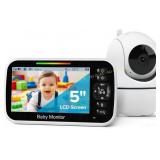 GoodBaby 5" Baby Monitor with Camera, No WiFi