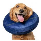 Calm Paws Inflatable Adjustable Dog Collar, M