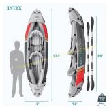 Intex Dakota K2 Kayak Kit w/ Oars Pump