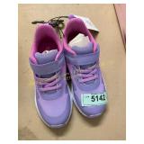 Athletic purple shoes kids size 12