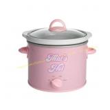Paris Hilton 3.5QT Portable Slow Cooker Pink