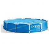 INTEX Metal Frame Pool Set w/ Filter Pump complete