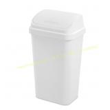 Sterilite SwingTop 13 gal Trash Can