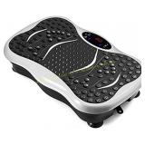 Vibration Fitness Machine for Home (White)